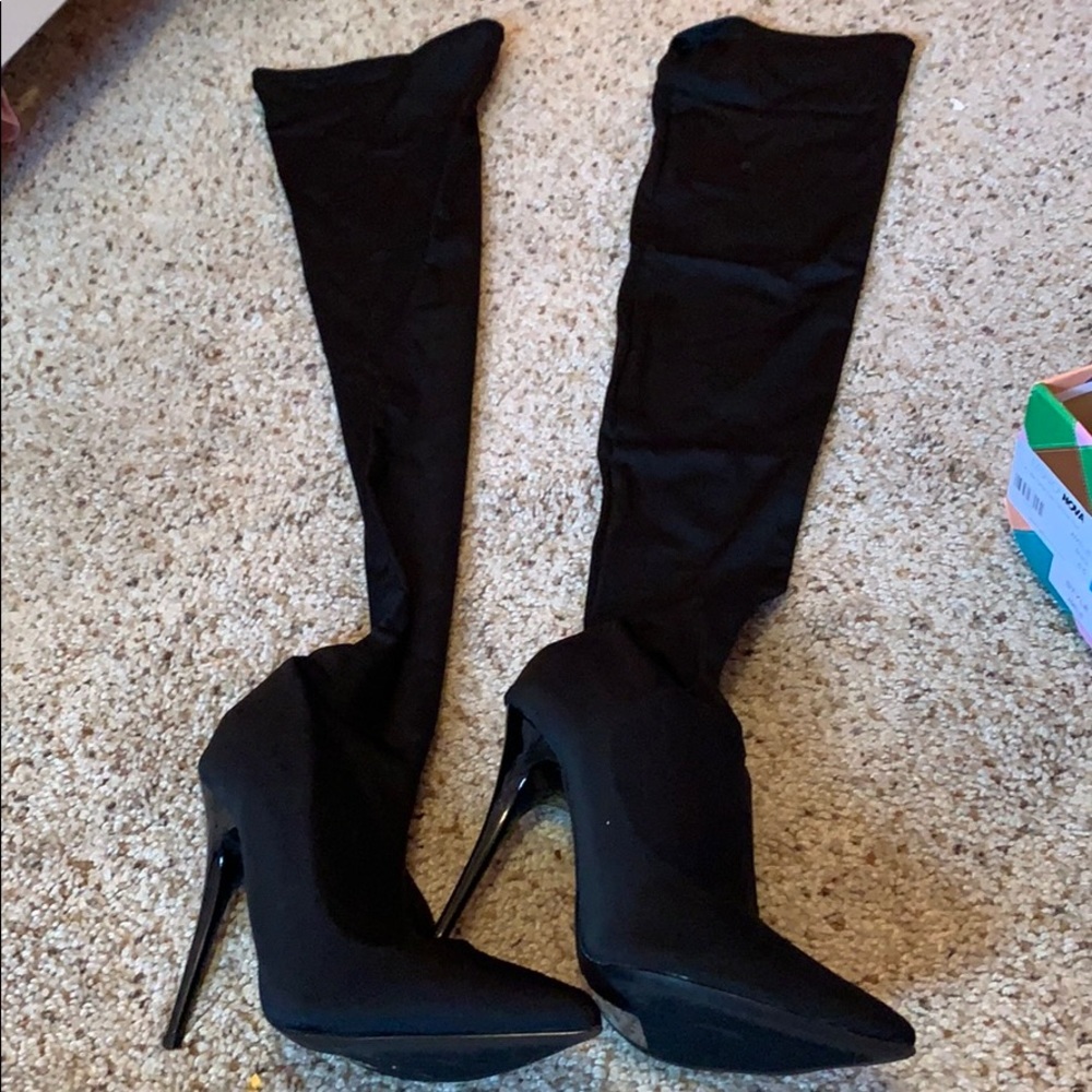 Fashion Nova Boot Heels